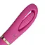 Вибратор Loveline Double Sided Flapping and G-Spot 24 см розовый - миниатюра 4
