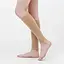 Панчохи-шкарпетки-гетри компресійні від втоми еластичні, універсальний розмір, тілесні, 1 пара - мініатюра 2