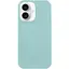 Чохол Epik Silicone Case Full Protective AA NO LOGO для Apple iPhone 16, 6.1 Бірюзовий/Beryl - мініатюра 1