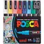 Набор маркеров Uni Posca Soft Color 1.8-2.5 мм 8 шт. (PC-5M SOFT COLOR 8C) - миниатюра 1