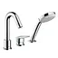 Смеситель для ванны Hansgrohe Logis на 3 отверстия хром 71313000 Хром - миниатюра 2