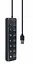 USB-Хаб Gembird UHB-U3P7P-01 на 7 портiв USB 3.0 (UHB-U3P7P-01) - мініатюра 2