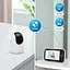 Видеоняня Baby Monitor SM651B двухсторонней связью, датчиком звука и ночным видением - миниатюра 3