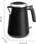 Электрочайник Tefal Collection 1.68 л Strix нержавеющая сталь черный kuh0015329 - миниатюра 3