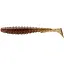 Силикон FishUP U-Shad 3.5" #045 - Green Pumpkin/Red & Black (8 шт/уп) - миниатюра 1