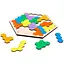 Развивающая игра-пазл PuzzleOK Шестиугольник Арт-22079, 20 элементов настольная - миниатюра 3