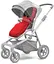 Теплий конверт-накидка Thule Footmuff City Energy Red (TH 11000306) - мініатюра 2
