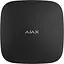 Централь Ajax Hub Plus, Black, GSM 3G / Ethernet / WiFi, до 150 пристроїв, до 99 користувачів, віддалене налаштування, 163х163х36 мм, 350 г - мініатюра 1