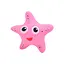 Дитяча іграшка тянучка-антистрес "Морська зірка" MS 4045, 10 см Рожевий - мініатюра 1