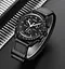 Чоловічий наручний класичний годинник Skmei 1982 (Чорний) - мініатюра 4