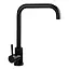 Кран змішувач ванна кімната кухонна раковина Чорний - мініатюра 1
