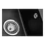 Кухонна мийка Zerix ZS-6250S-03 Black ZX4588, Чорний матовий - мініатюра 3