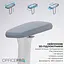 Офісне крісло OfficePro Skyline OC750-W-DG-DG (OC750-W-DG-DG) - мініатюра 12