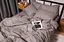 Комплект постільної білизни Moon&Star Бязь Gold Люкс Ice Grey полуторний 143х210 наволочки 2х40х60 - мініатюра 5