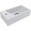 Умивальник Miraggio Faro R mirasoft 0001083, Білий матовий - мініатюра 1