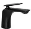 Смеситель для умывальника Rea Jager низкий black REA-B5121 Черный матовый - миниатюра 1