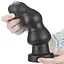 Анальна пробка LoveToy King Sized Vibrating Anal Rigger 20 см (чорний) - мініатюра 3