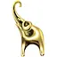 Брошь Слон золотой (158511302) - миниатюра 1
