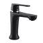 Смеситель для умывальника Globus Lux Laguna GLA-0401-10-BB Черный матовый - миниатюра 1