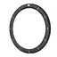 Безель металлический Sikai для смарт-часов Xiaomi Watch S3/S4 Black-white + защитное стекло - миниатюра 4