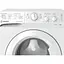 Стиральная машина Indesit фронтальная 5 кг 1000 A++ 43см белый - миниатюра 3
