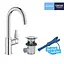 Смеситель для раковины Grohe QuickFix StartEdge L-Size 24201001 Хром - миниатюра 5