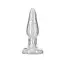 Анальна пробка Pillow Talk Fancy Luxurious Glass Anal Plug 10.1 см (прозорий) - мініатюра 1