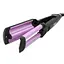 Потрійні щипці плойка для волосся Kemei KM-2022 для гофрування та хвилястого укладання 45 Вт Фіолетовий - мініатюра 1