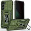 Ударостійкий чохол Camshield Army Ring для Samsung Galaxy S20 FE Оливковий / Army Green - мініатюра 1