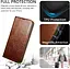 Чохол ICARER для iPhone 14, чохол зі штучної шкіри ручної роботи, бездротовий тримач з 3 слотами для карток, магнітне закриття - мініатюра 4