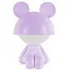Світильник-нічник Kite LED з акумулятором Cute Mouse фіолетовий (K25-316-2-5) - мініатюра 1
