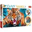 Пазл Trefl Crazy Shapes С глазу на глаз с тигром 600 эл. (11110) - миниатюра 1