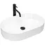 Умивальник Rea Nadia накладний білий REA-U1055, Білий - мініатюра 1