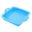 Форма квадратная силиконовая для выпечки кексов, тортов, пирогов и пирожных 18х18 см, A-plus Голубой 85741 - миниатюра 6