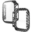 Чехол-накладка DK Пластик Carbon Glass Full Cover для Apple Watch 40mm (black) - миниатюра 3