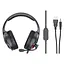 Проводная игровая гарнитура Awei ES-770i Gaming earphone with LED, USB, 3.5mm, 2.1m, black - миниатюра 3