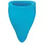 Менструальна чаша Fun Factory Fun Cup Menstrual Cup 20 мл блакитна - мініатюра 2