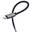 USB кабель Hoco U134 Type-C/Type-C для зарядки і передачі даних 240W довжина 18 м чорний - мініатюра 2