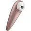 Вакуумний стимулятор клітора Satisfyer Number One золотий - мініатюра 1
