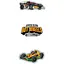 Набір бейджів Kite Hot Wheels на липучці 3 шт. (HW26-3012) - мініатюра 1