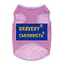 Майка для собак Waudog Clothes малюнок "Сміливість", сітка, M, B 38-41 см, C 20-23 см рожевий - мініатюра 2