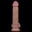 Фаллоимитатор Lovetoy Dual-Layered Silicone Nature 20.5 см коричневый - миниатюра 6