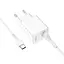 Зарядний комплект Hoco C98A Type-C cable Proton 1 USB 18W білий - мініатюра 5