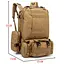 Тактический рюкзак 52л из ткани Oxford Хаки - миниатюра 3