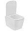 Унитаз подвесной безободковый Kroner Eifel WHI483429 TORNADO с сиденьем (KE483429WHIT) (CV032966) - миниатюра 2