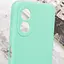 Силиконовый чехол Candy Full Camera для Oppo A58 4G Зеленый / Menthol - миниатюра 5