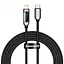 Кабель Baseus Display Fast Charging Type-C для IP 20W 2М Черный (CATLSK-A01) - миниатюра 1