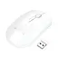 Беспроводная мышь BOROFONE BG14 Planet 2.4G+Bluetooth белая - миниатюра 1