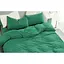 Комплект постільної білизни Versailles VS-BM2.5-303 Страйп Смарагдовий євро мікрофібра (147144) - мініатюра 1
