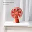 Вентилятор Xiaomi Sothing Forest Desktop Fan (DSHJ-S-1907) портативный беспроводной красный - миниатюра 2